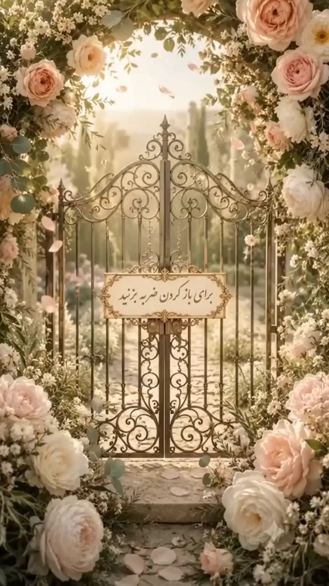 معاينة تصميم الدعوة: حديقة الجنة